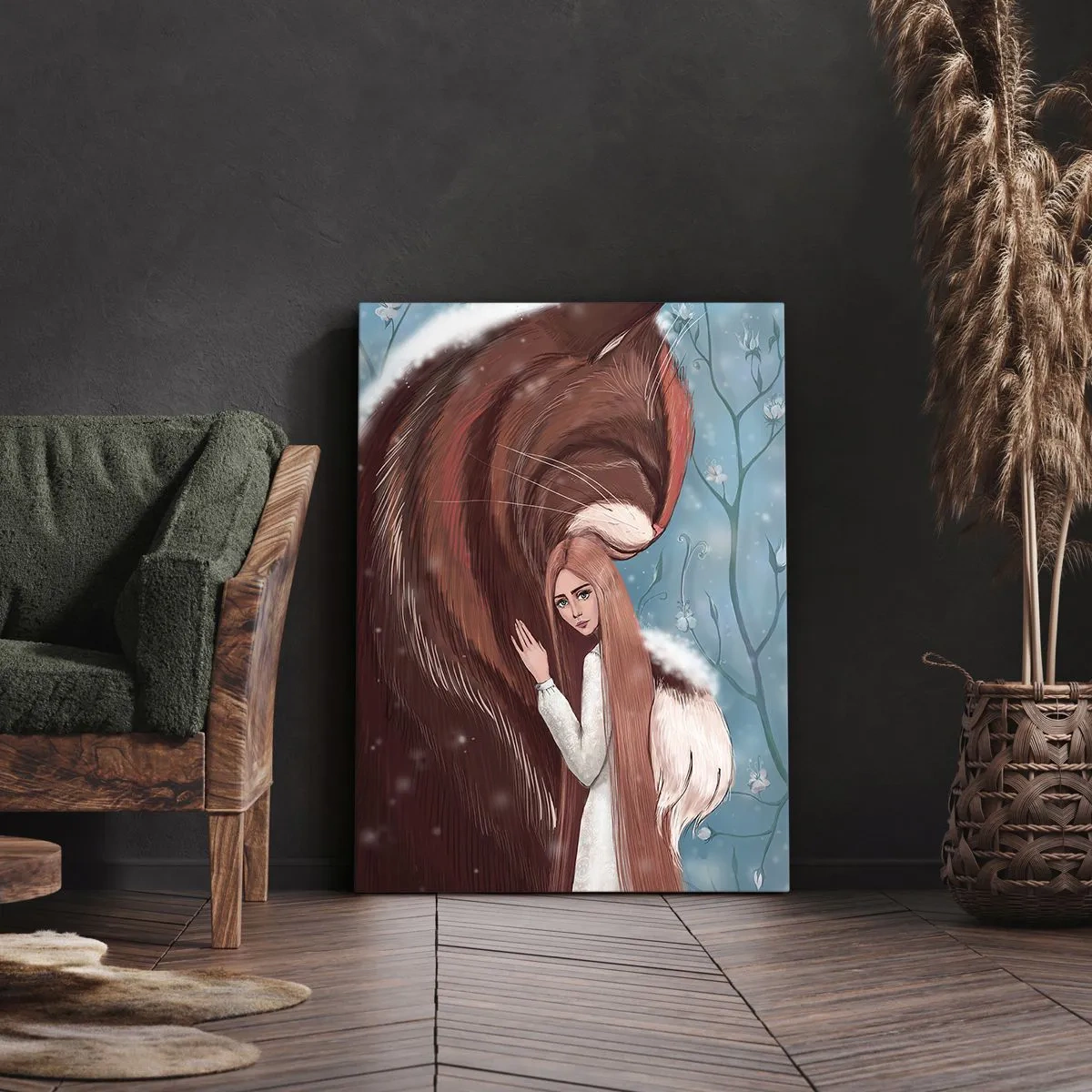 Impression sur toile - Image sur toile - Bienvenue dans le conte de fées - 45x80 cm