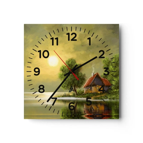 Horloge murale - Pendule murale - Beau, comme une image - 40x40 cm