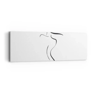 Impression sur toile - Image sur toile - Insaisissable comme une vague - 90x30 cm