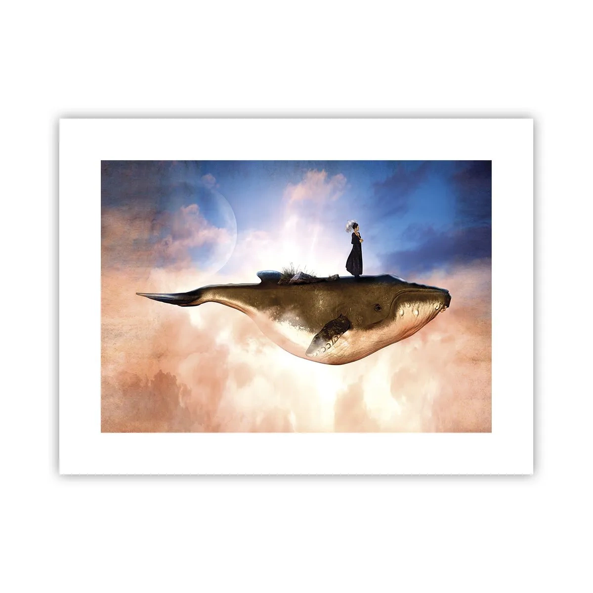Affiche - Poster - Voyage irréel - 40x30 cm
