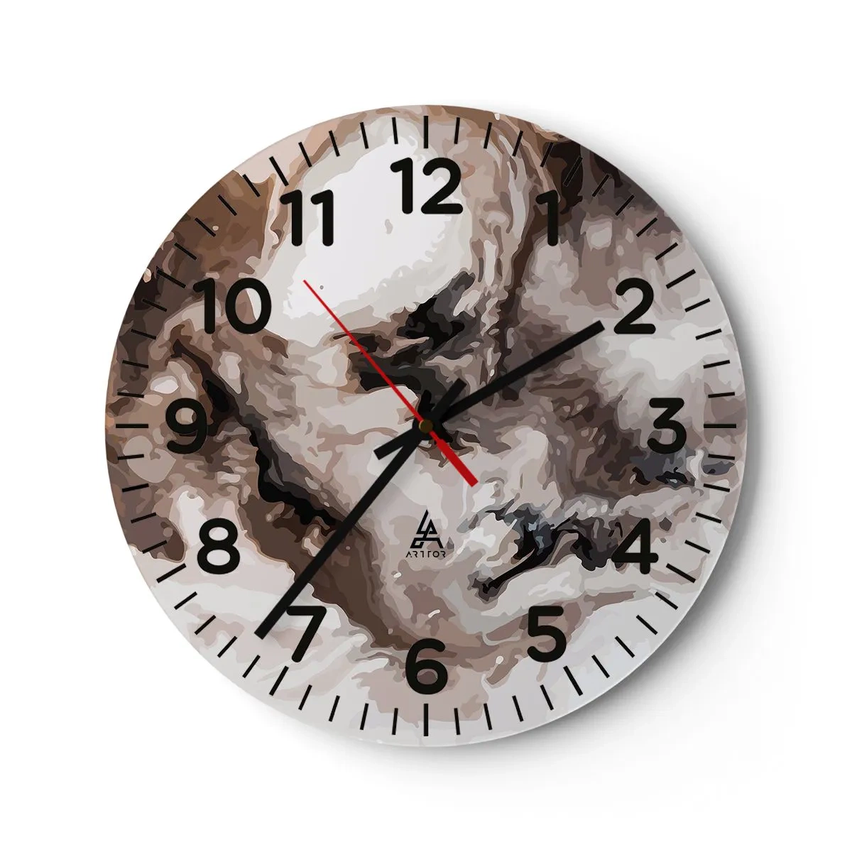 Horloge murale - Pendule murale - La naissance d'une galaxie - 40x40 cm