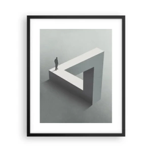 Affiche dans un cadre noir - Poster - Mais c'est possible - 40x50 cm