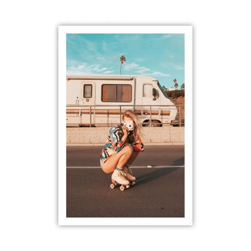 Affiche - Poster - Souriez s'il-vous-plait! - 61x91 cm