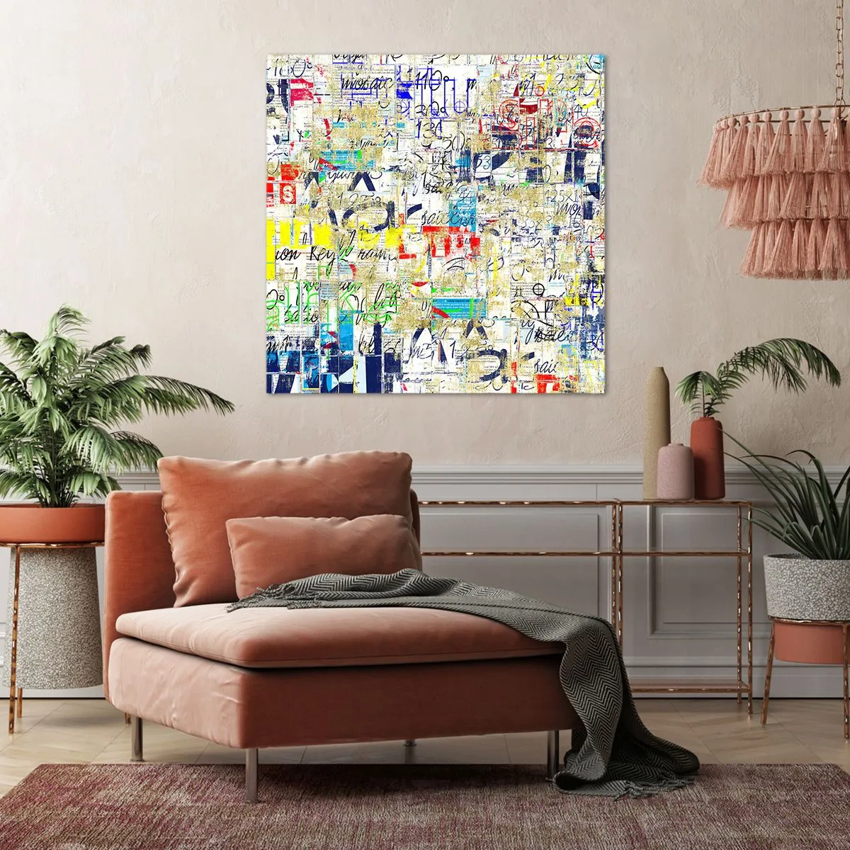 Impression sur toile - Image sur toile - Ca fait juste plaisir aux yeux - 50x50 cm