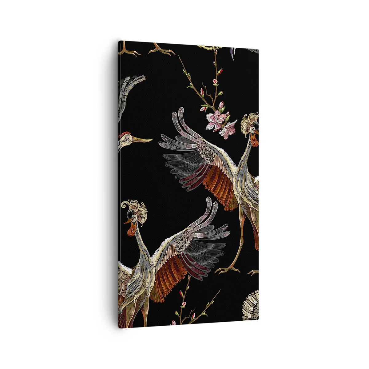 Impression sur toile - Image sur toile - Un oiseau de conte de fées - 55x100 cm