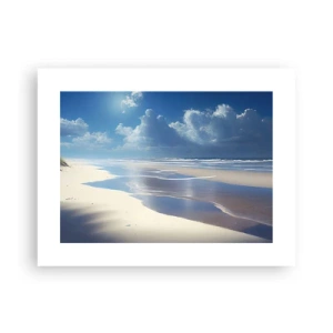 Affiche - Poster - Des vacances paradisiaques - 40x30 cm