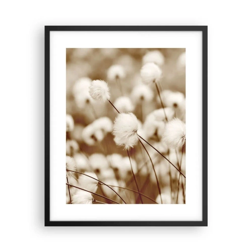 Affiche dans un cadre noir - Poster - Tige moelleuse - 40x50 cm