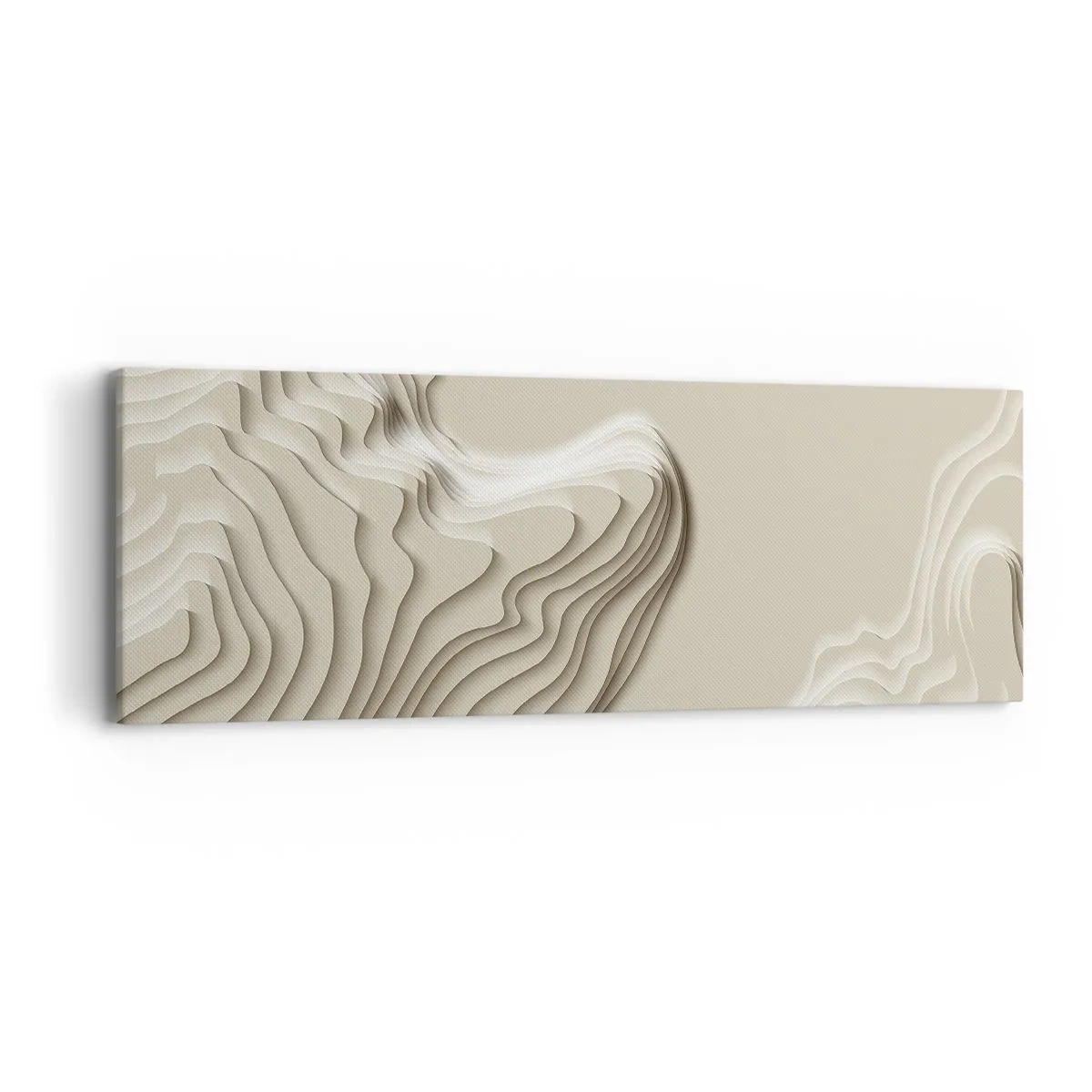 Impression sur toile - Image sur toile - Topographie artistique - 90x30 cm