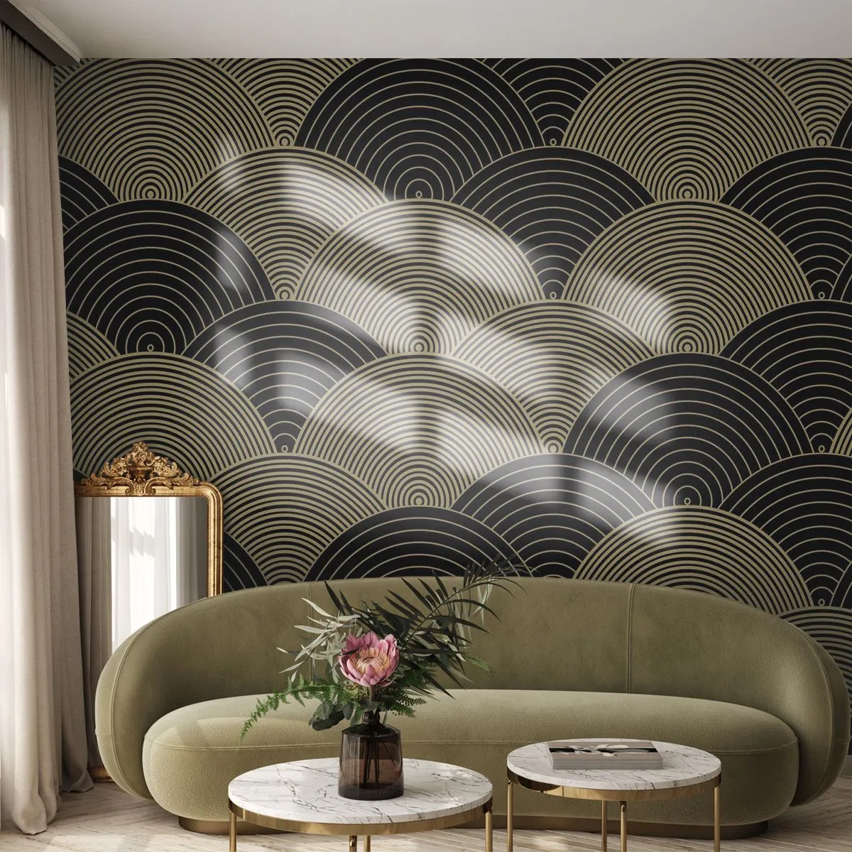 Papier Peint Photo Premium Canvas - Unité dans la multiplicité - Abstraction, Graphique, Les quartiers - 150x105 cm