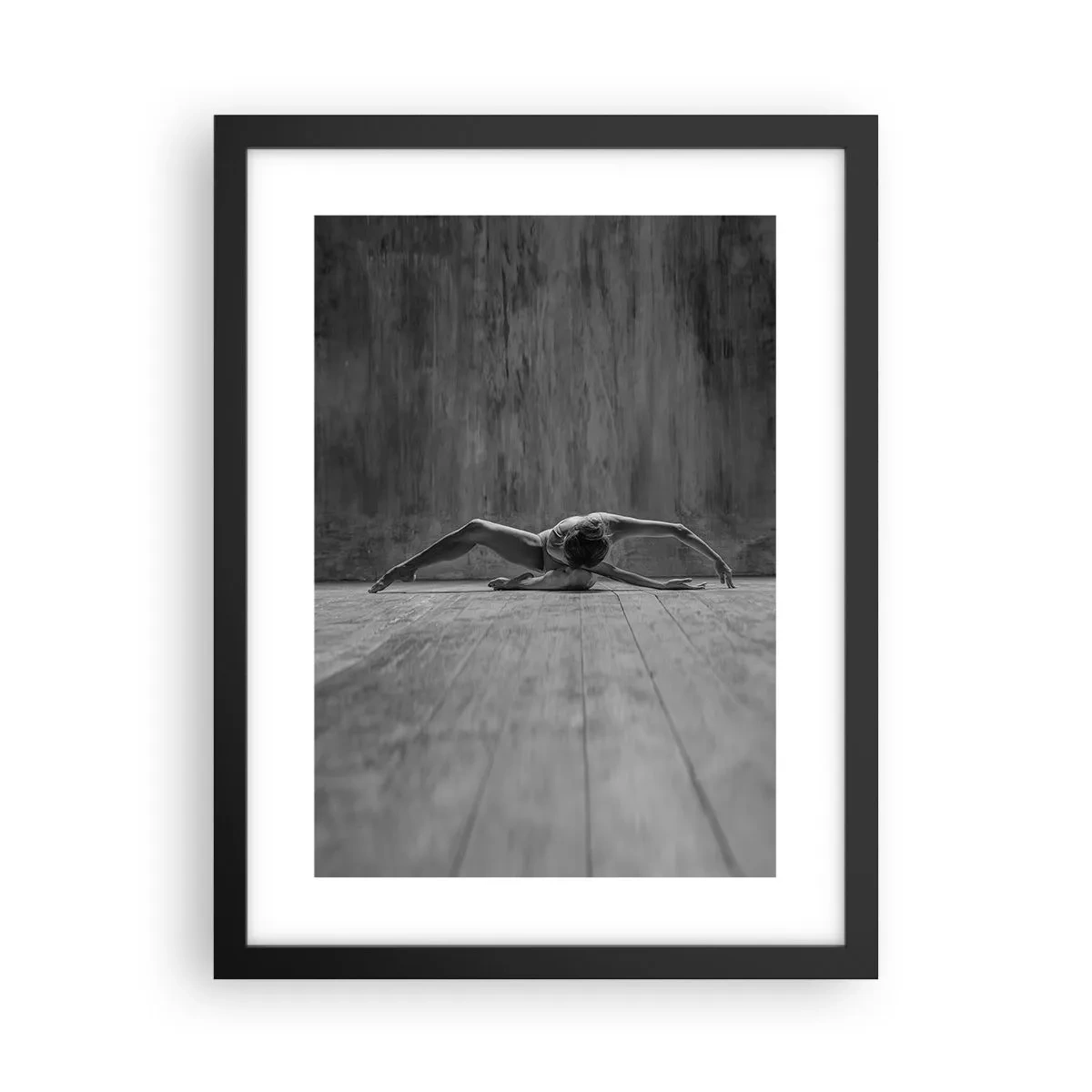 Affiche dans un cadre noir - Poster - Symétrie trouvée - 30x40 cm