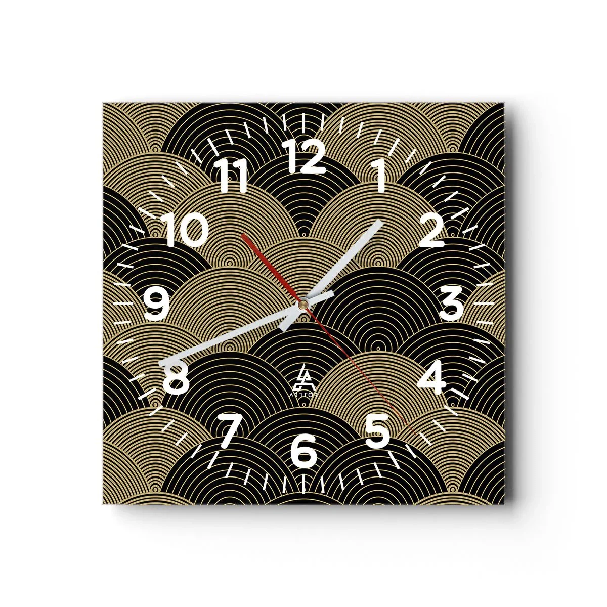 Horloge murale - Pendule murale - Unité dans la multiplicité - 30x30 cm