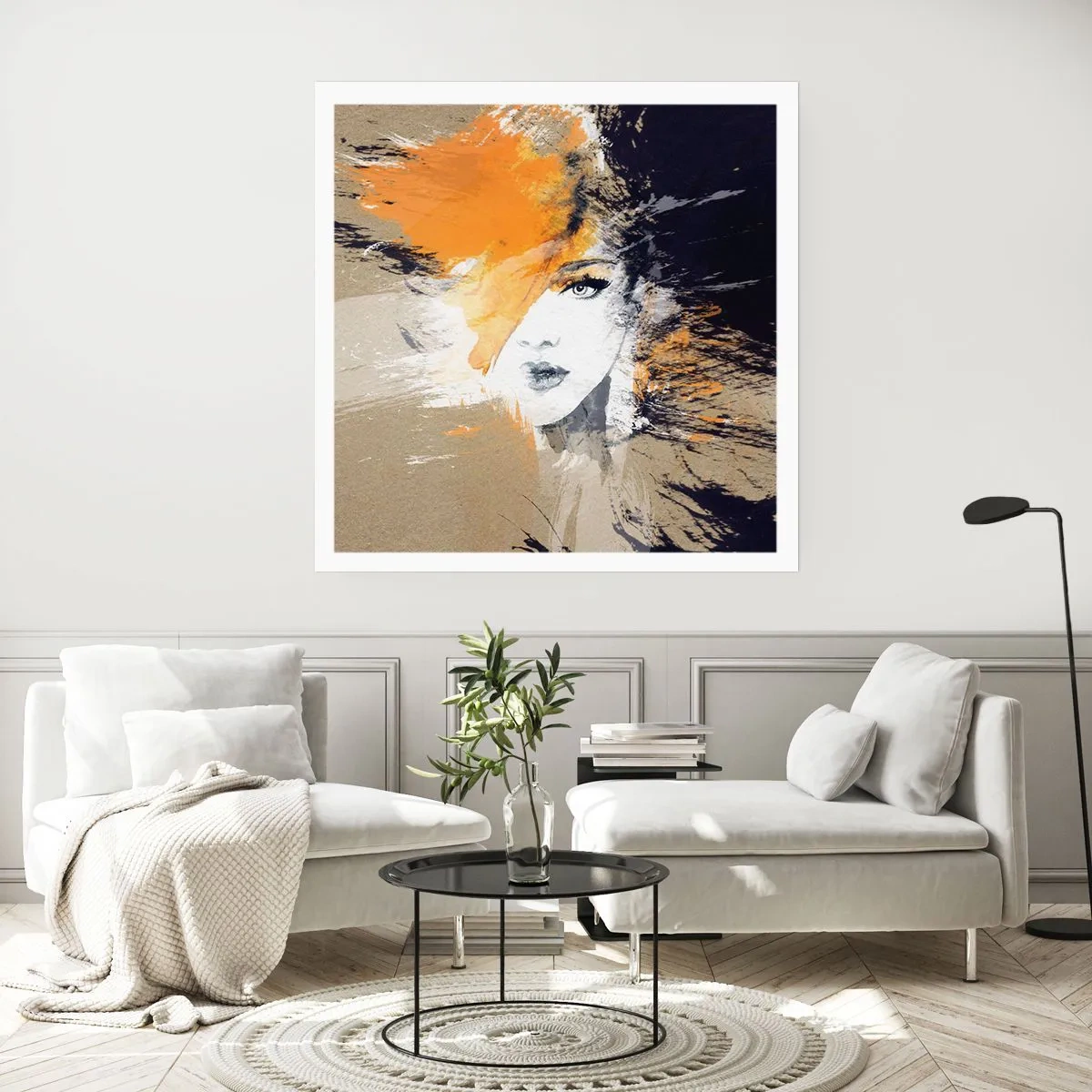 Affiche - Poster - Et la lumière fut - 60x60 cm