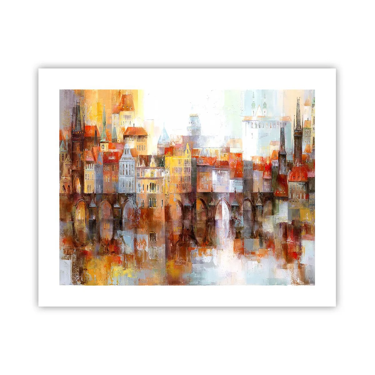 Affiche - Poster - C'est aussi beau sous le pont - 50x40 cm