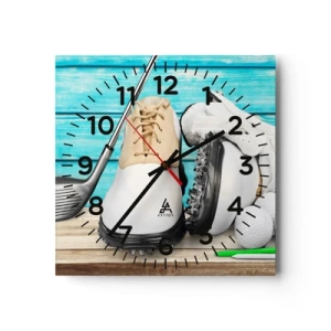 Horloge murale - Pendule murale - Tout est prêt - 30x30 cm