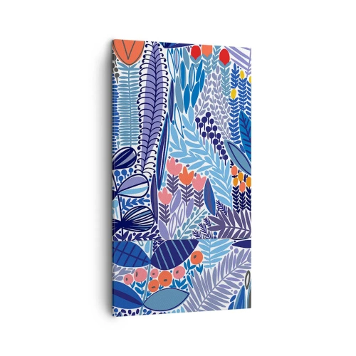 Impression sur toile - Image sur toile - Jardin hawaïen - 45x80 cm