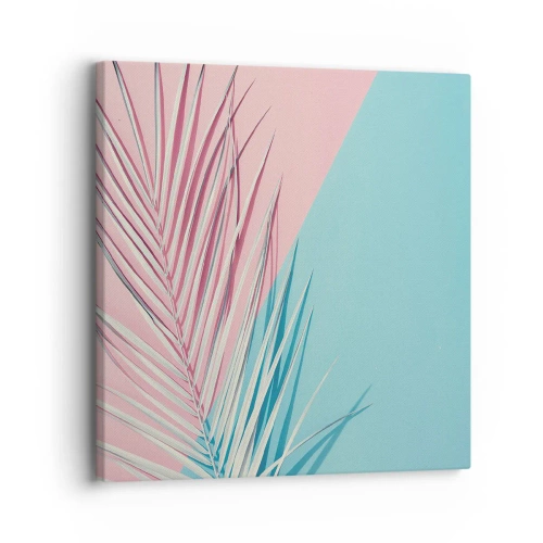 Impression sur toile - Image sur toile - Impression tropicale - 30x30 cm