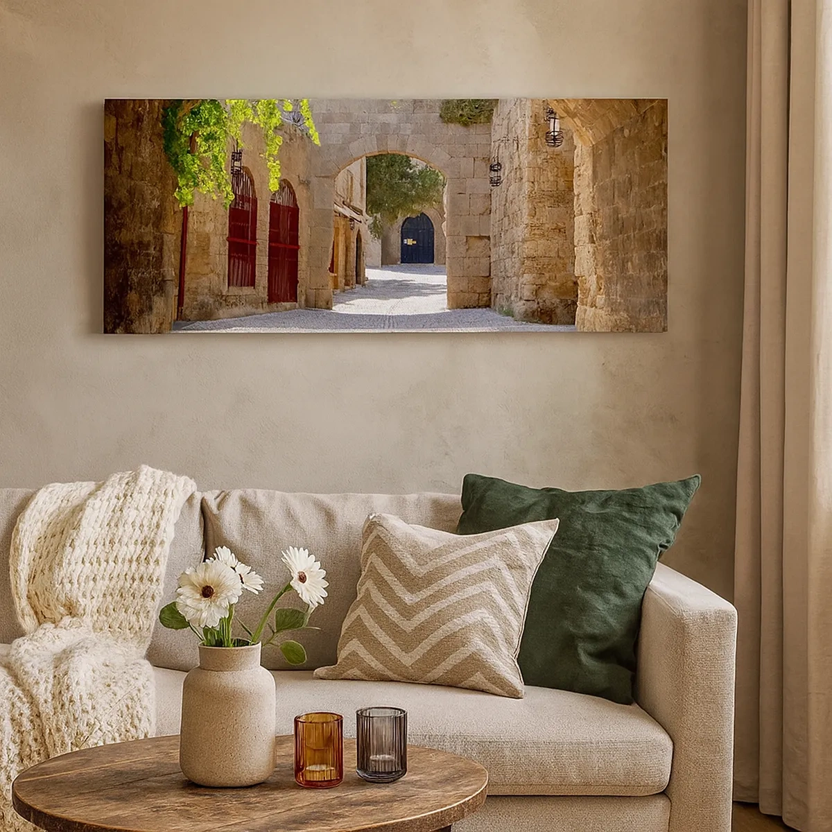 Impression sur toile - Image sur toile - Le cortège apparaîtra bientôt - 30x30 cm