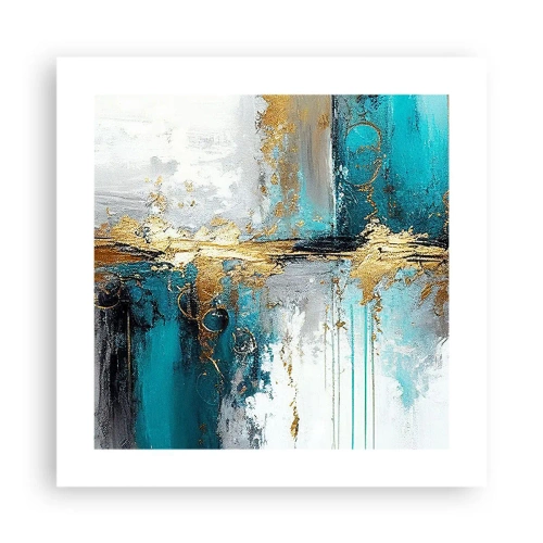 Affiche - Poster - Tout coule - 40x40 cm