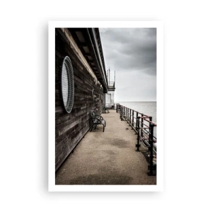 Affiche - Poster - Le temps s'est arrêté - 61x91 cm