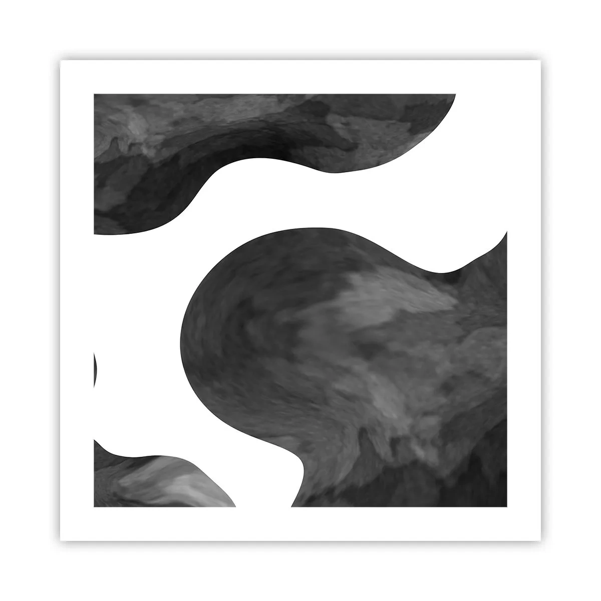 Affiche - Poster - La route du lait - 50x50 cm