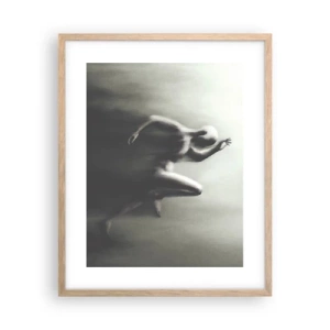 Affiche dans un chêne clair - Poster - Inarrêtable - 40x50 cm