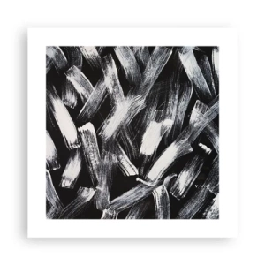 Affiche - Poster - L'abstraction dans l'esprit industriel - 40x40 cm