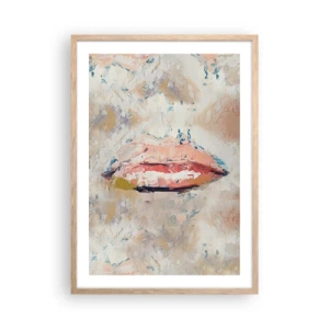 Affiche dans un chêne clair - Poster - Éveil la pensée - 50x70 cm