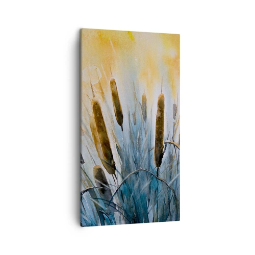 Impression sur toile - Image sur toile - Fraicheur de l'eau, chaleur du soleil - 45x80 cm