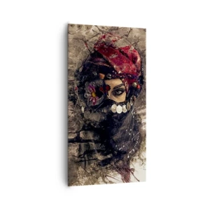 Impression sur toile - Image sur toile - Inquiétant, c'est le moins qu'on puisse dire - 65x120 cm