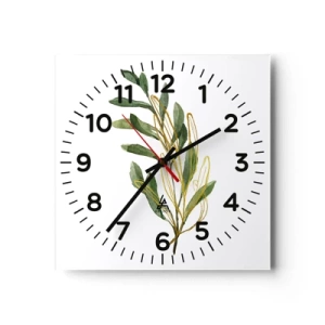 Horloge murale - Pendule murale - Tout ce qui est bon - 30x30 cm