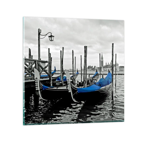 Impression sur verre - Image sur verre - Venise pensive - 30x30 cm