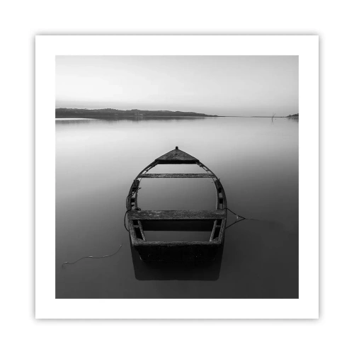 Affiche - Poster - Nostalgie et mélancolie - 50x50 cm