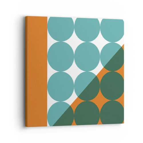 Impression sur toile - Image sur toile - En haut et en diagonale - 30x30 cm