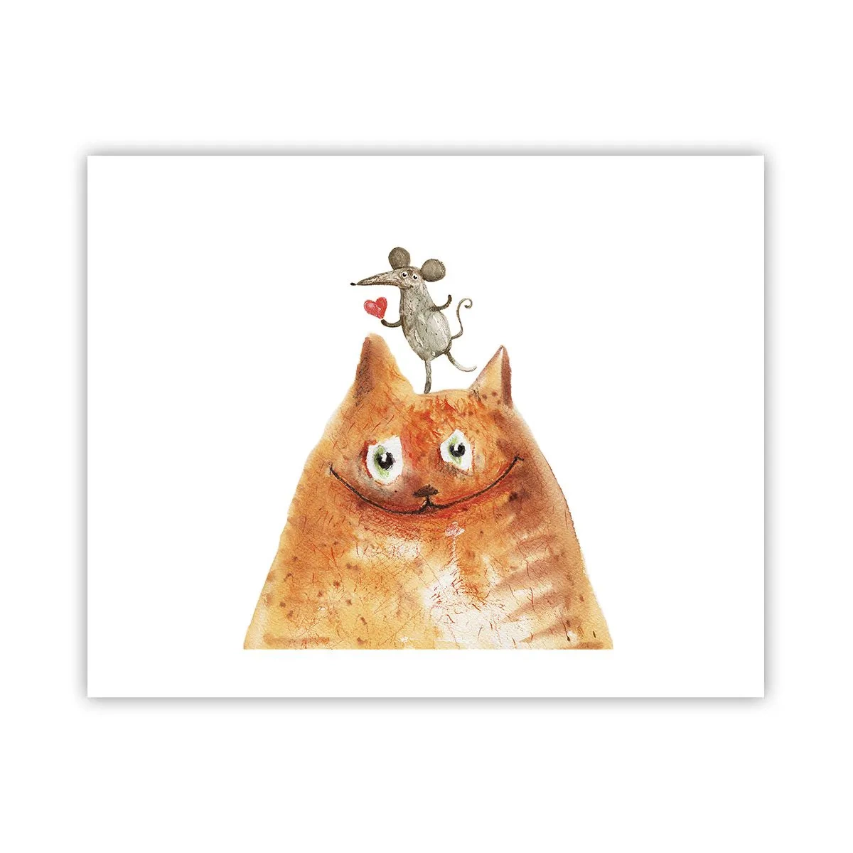 Affiche - Poster - Amour paradoxal - 50x40 cm