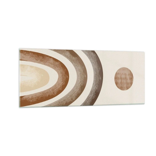 Impression sur verre - Image sur verre - Dans une galaxie lointaine - 100x40 cm