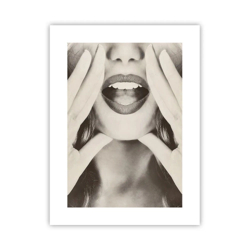 Affiche - Poster - J'arrive! - 30x40 cm