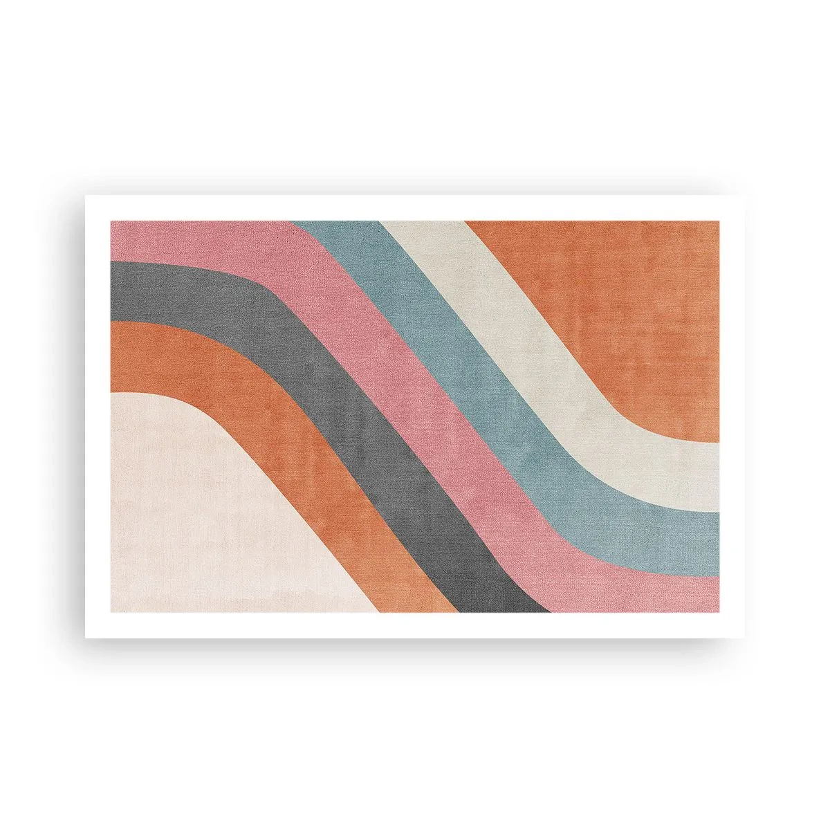 Affiche - Poster - Composition diagonale – mouvement - 91x61 cm