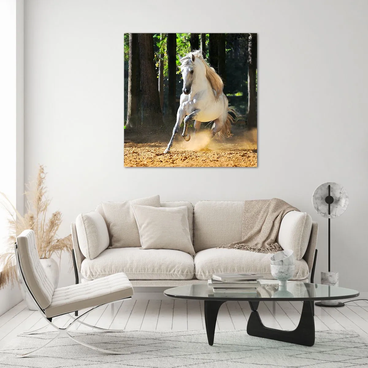 Impression sur verre - Image sur verre - Comme dans un roman fantastique - 30x30 cm