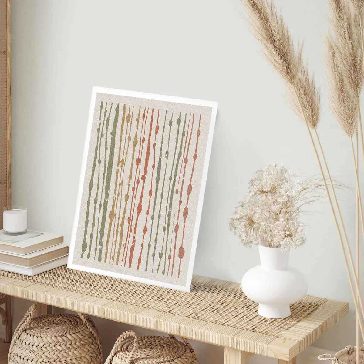 Affiche - Poster - Notation musicale des couleurs - 70x100 cm