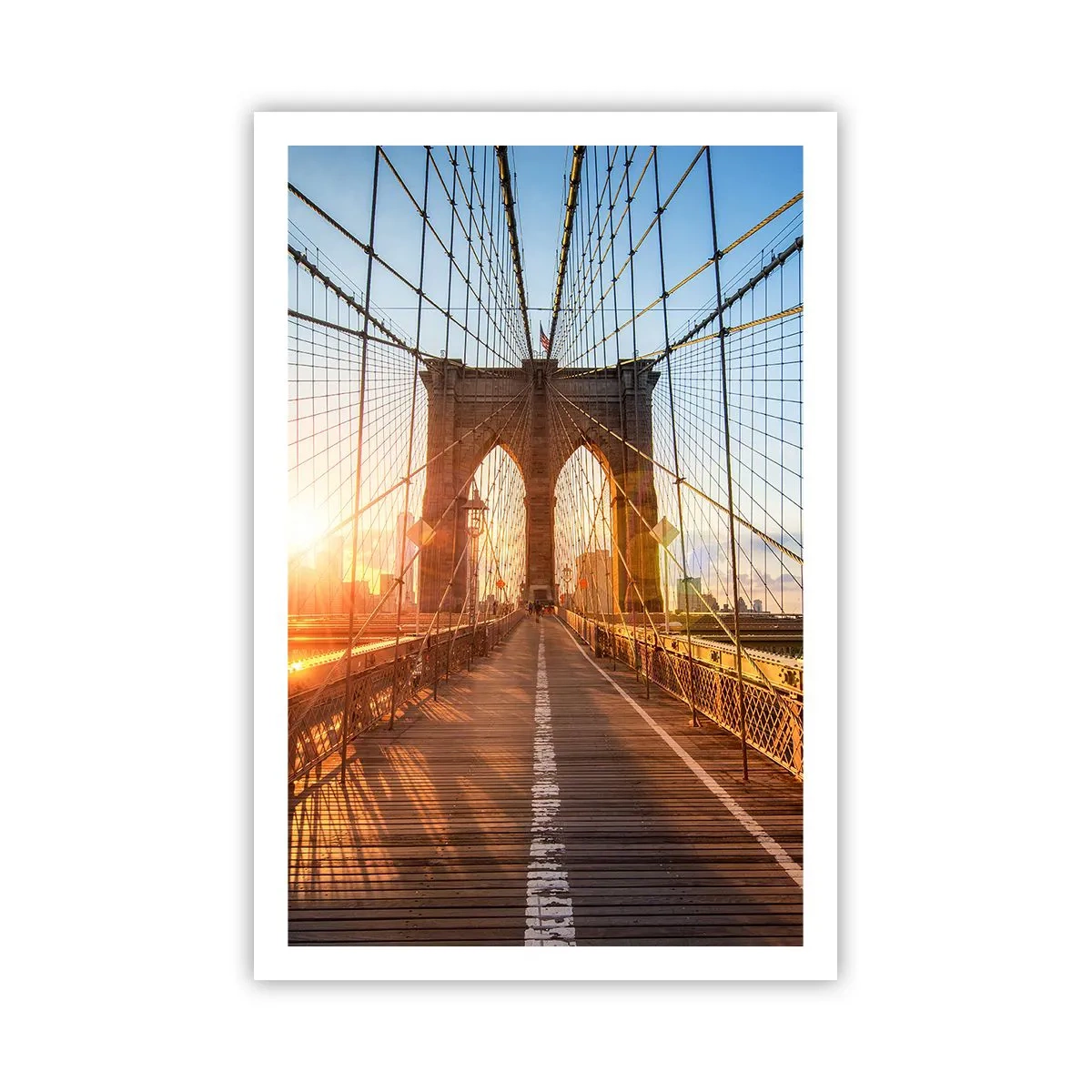 Affiche - Poster - Sur le pont d'or - 61x91 cm