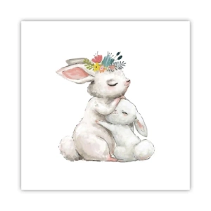 Affiche - Poster - Maman irremplaçable - 40x40 cm