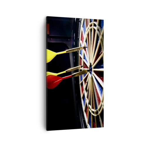 Impression sur toile - Image sur toile - Droit au but - 45x80 cm