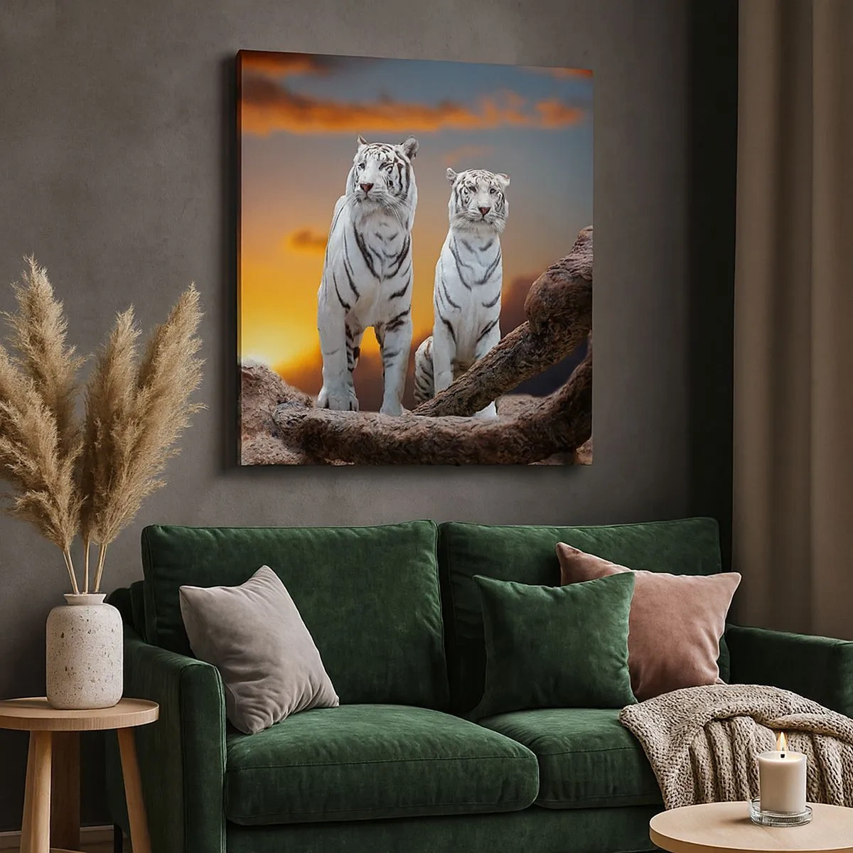 Impression sur toile - Image sur toile - Tout comme à Narnia - 30x30 cm