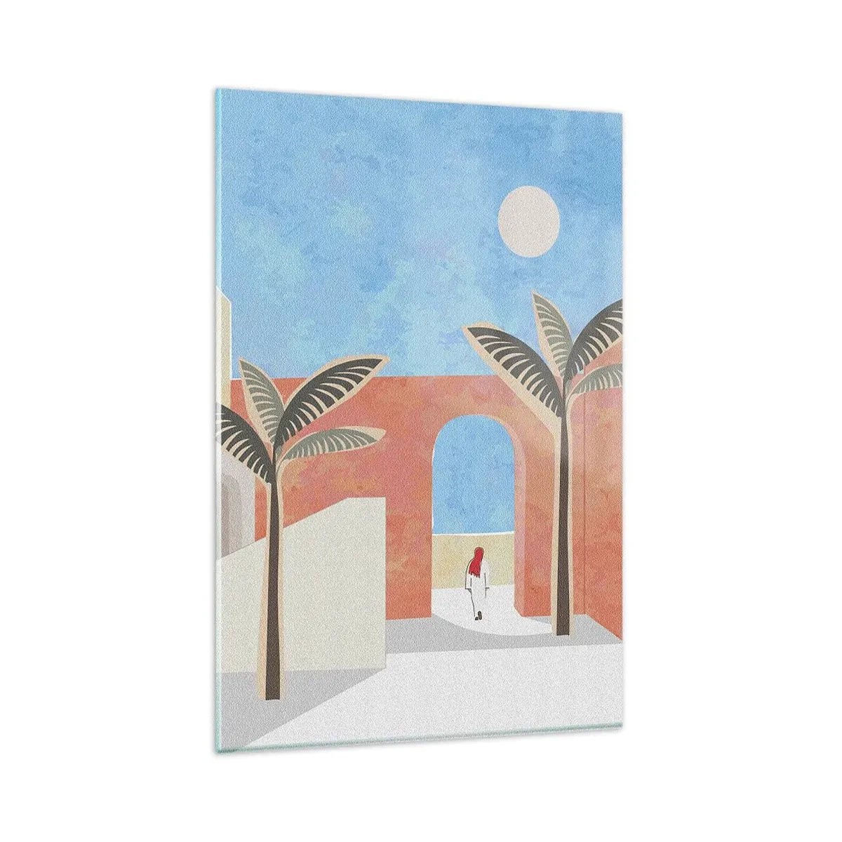 Impression sur verre - Image sur verre - Journée arabe - 80x120 cm