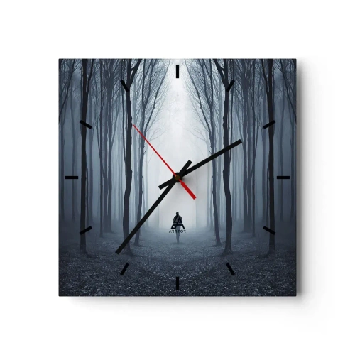 Horloge murale - Pendule murale - Tout est simple et clair - 40x40 cm