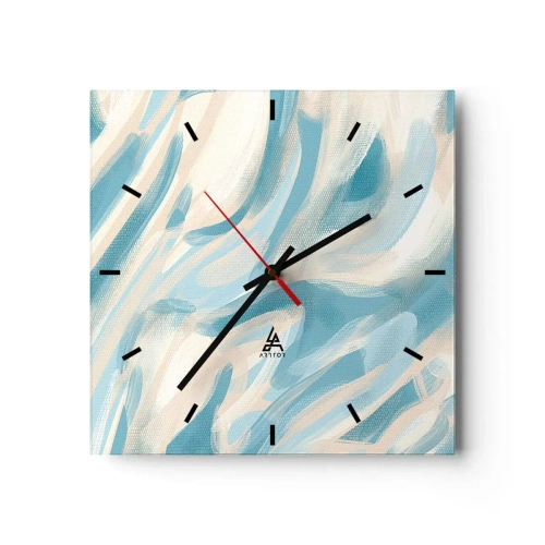 Horloge murale - Pendule murale - Brise printanière - 40x40 cm