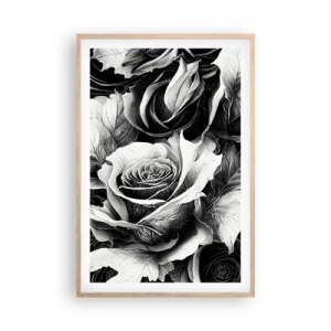 Affiche dans un chêne clair - Poster - Toujours une reine - 61x91 cm