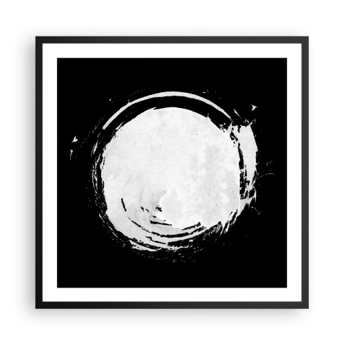 Affiche dans un cadre noir - Poster - Belle sortie - 60x60 cm