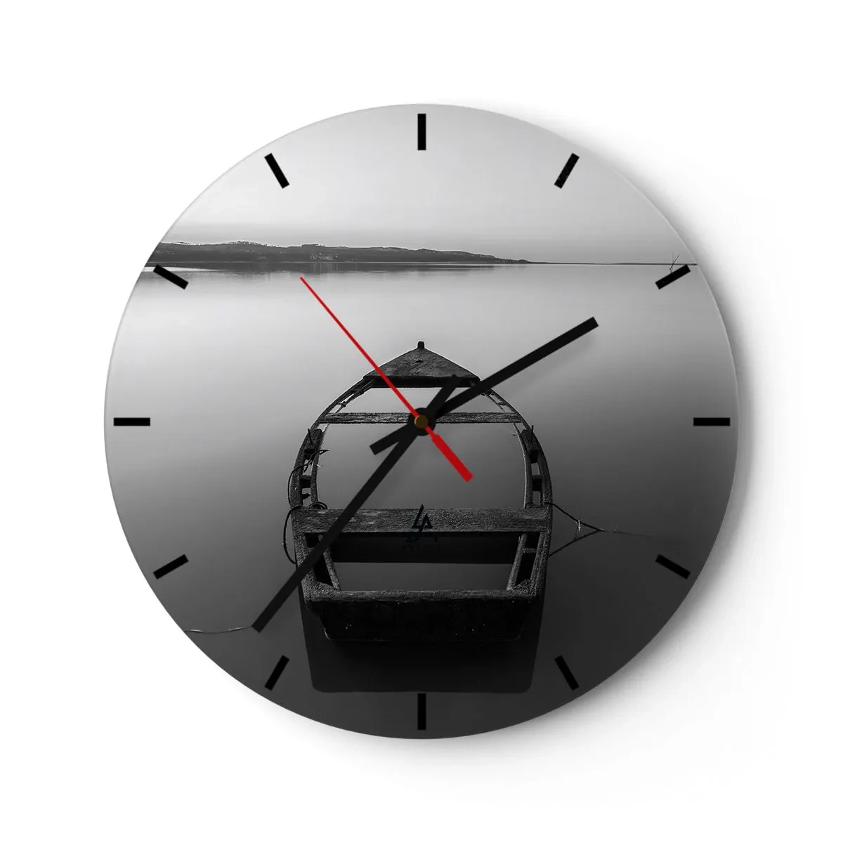 Horloge murale - Pendule murale - Nostalgie et mélancolie - 40x40 cm