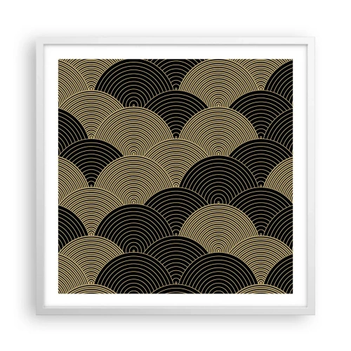 Affiche dans un cadre blanc - Poster - Unité dans la multiplicité - 60x60 cm